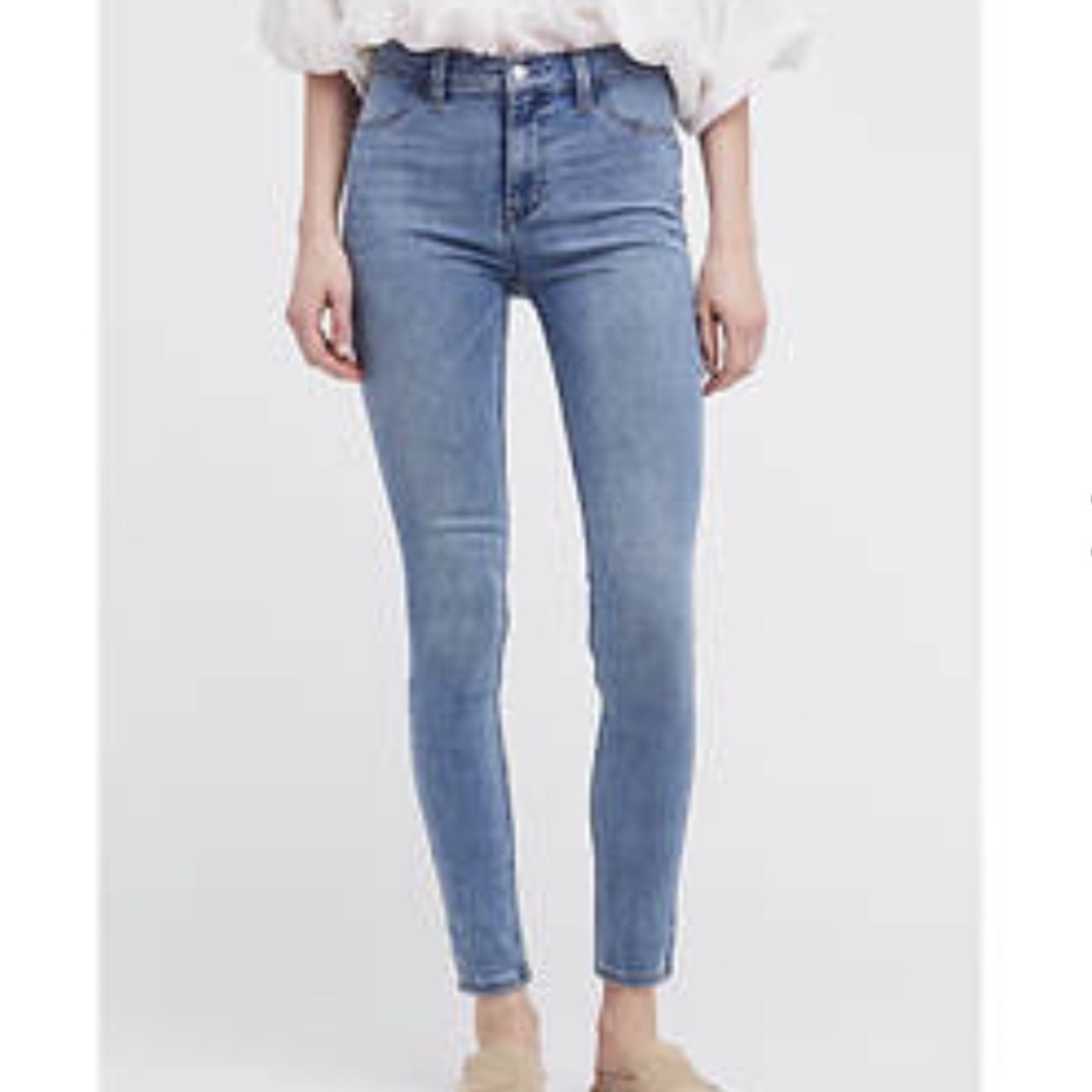 Free People Long and Lean It Jeans